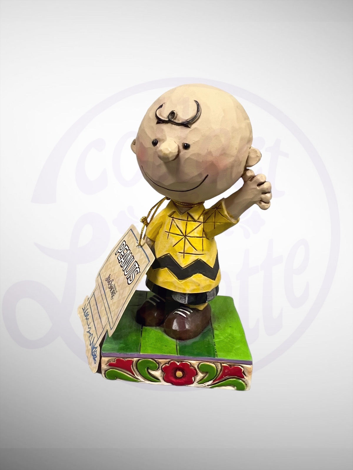 Jim Shore Peanuts - Good Man Charlie Brown Personality Pose Figurine